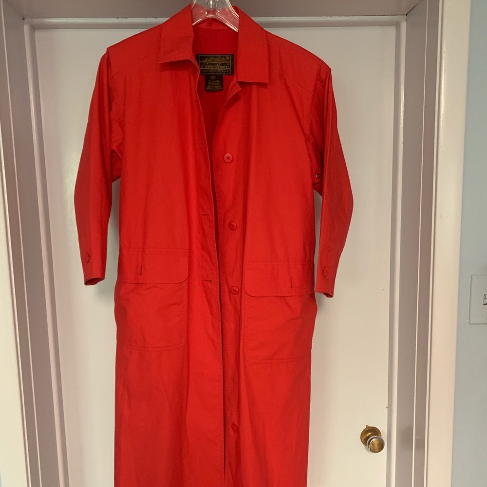 Red Trench Coat